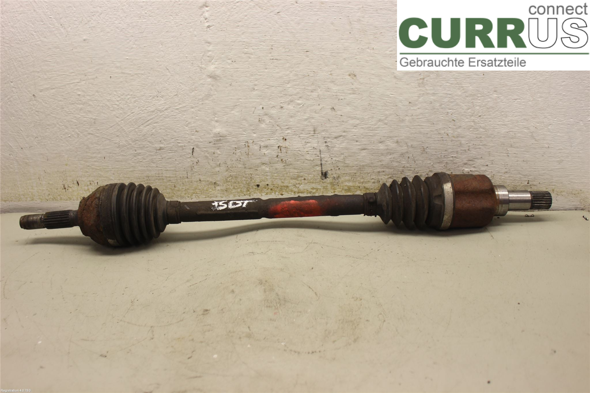 CITROEN C3    10-17 Front axle assembly (4WD) 9801388580 8FP