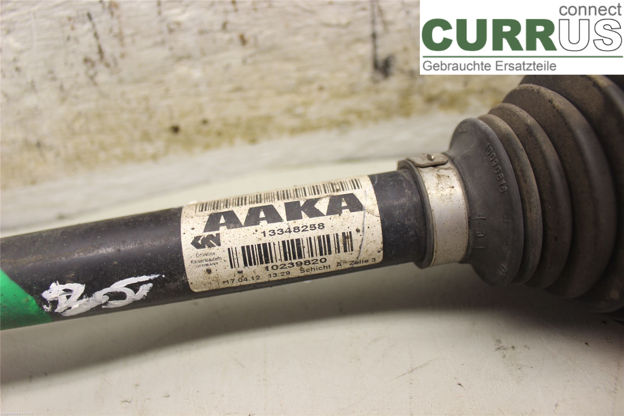 OPEL INSIGNIA  09-16 Pièces de transmission 13348258 A20DTH