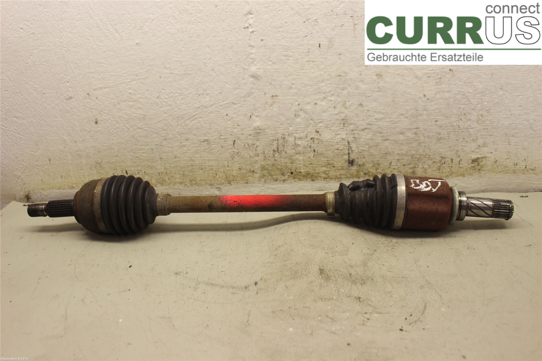 RENAULT CLIO III  09-12 Front axle assembly (4WD) 8201505591 K9K-770