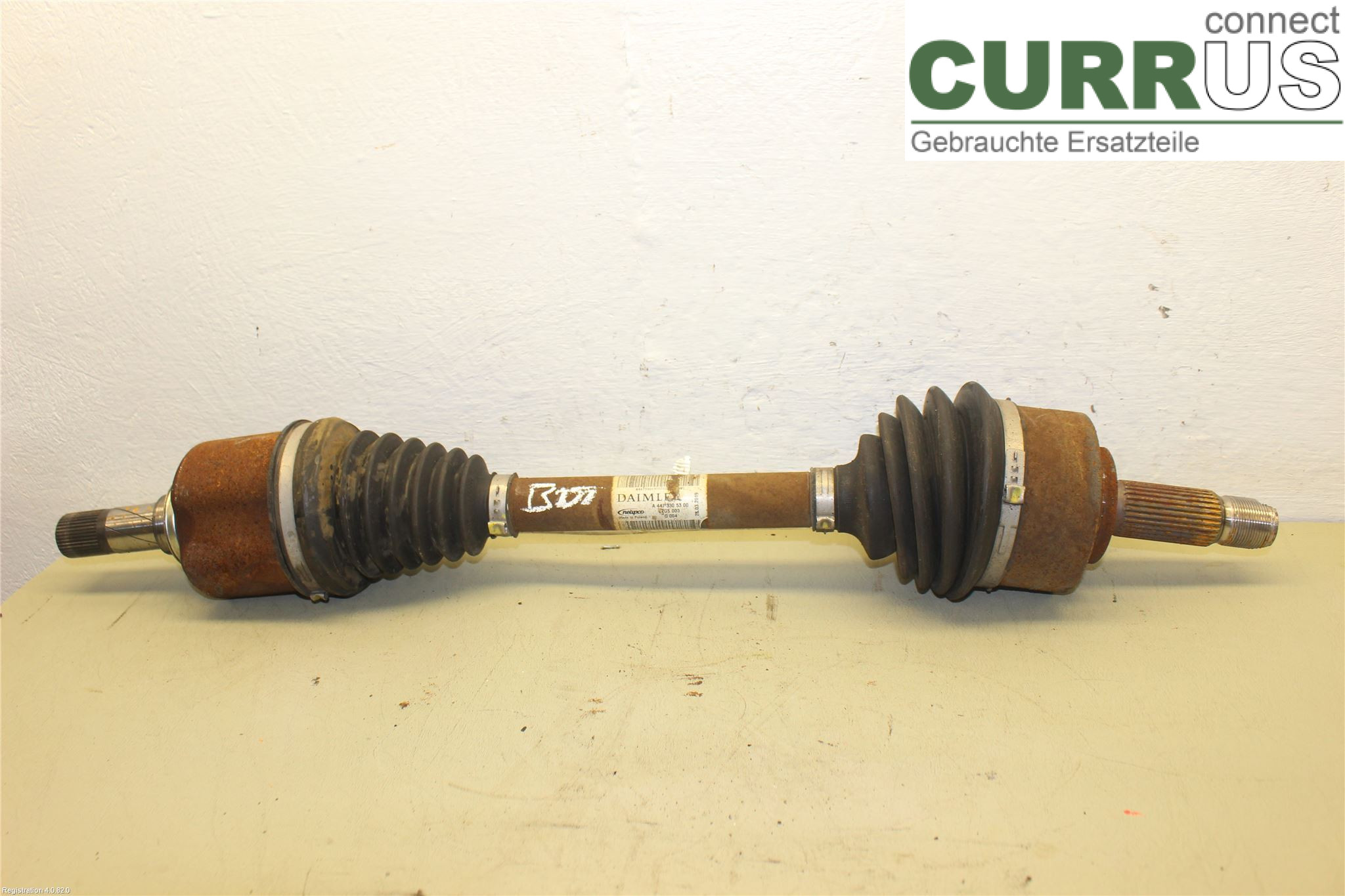 MB VITO/V-KLASS (W447)  14- Front axle assembly (4WD) A4473305300 OM622.951