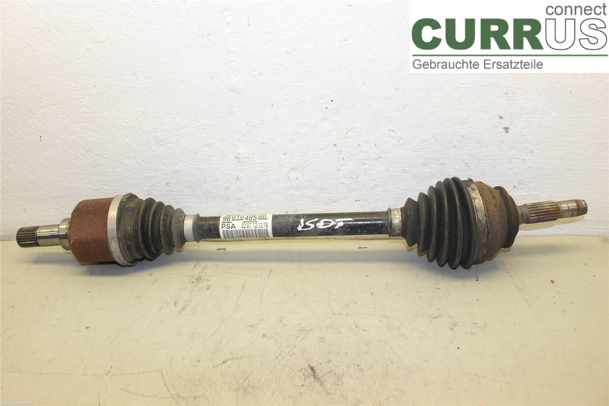 CITROEN C3 17-24 Forakselsamling - 4WD 9801048580 HNP