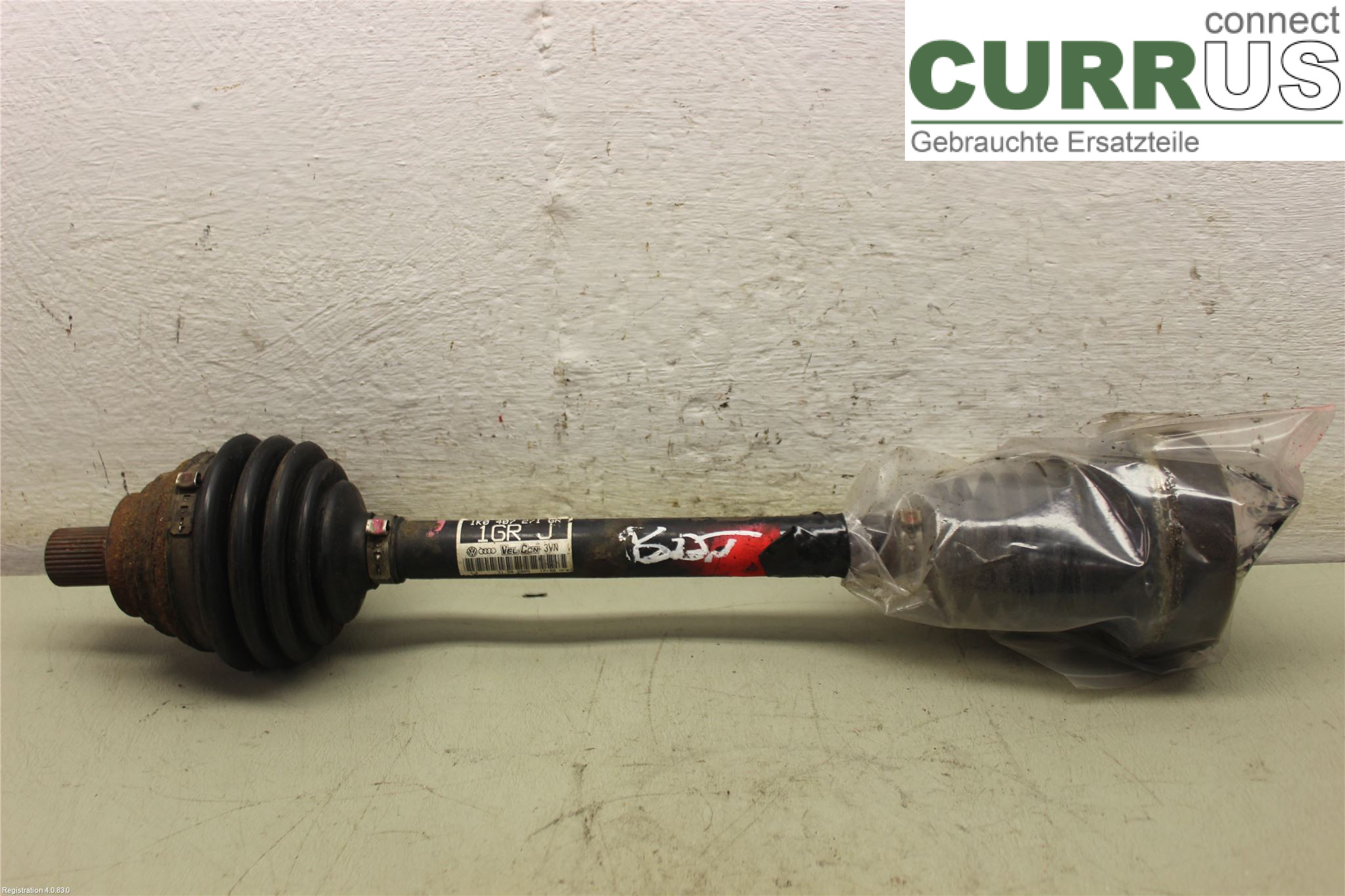 VW GOLF VI     09-13 Front axle assembly (4WD) 1K0407271GR CAXA