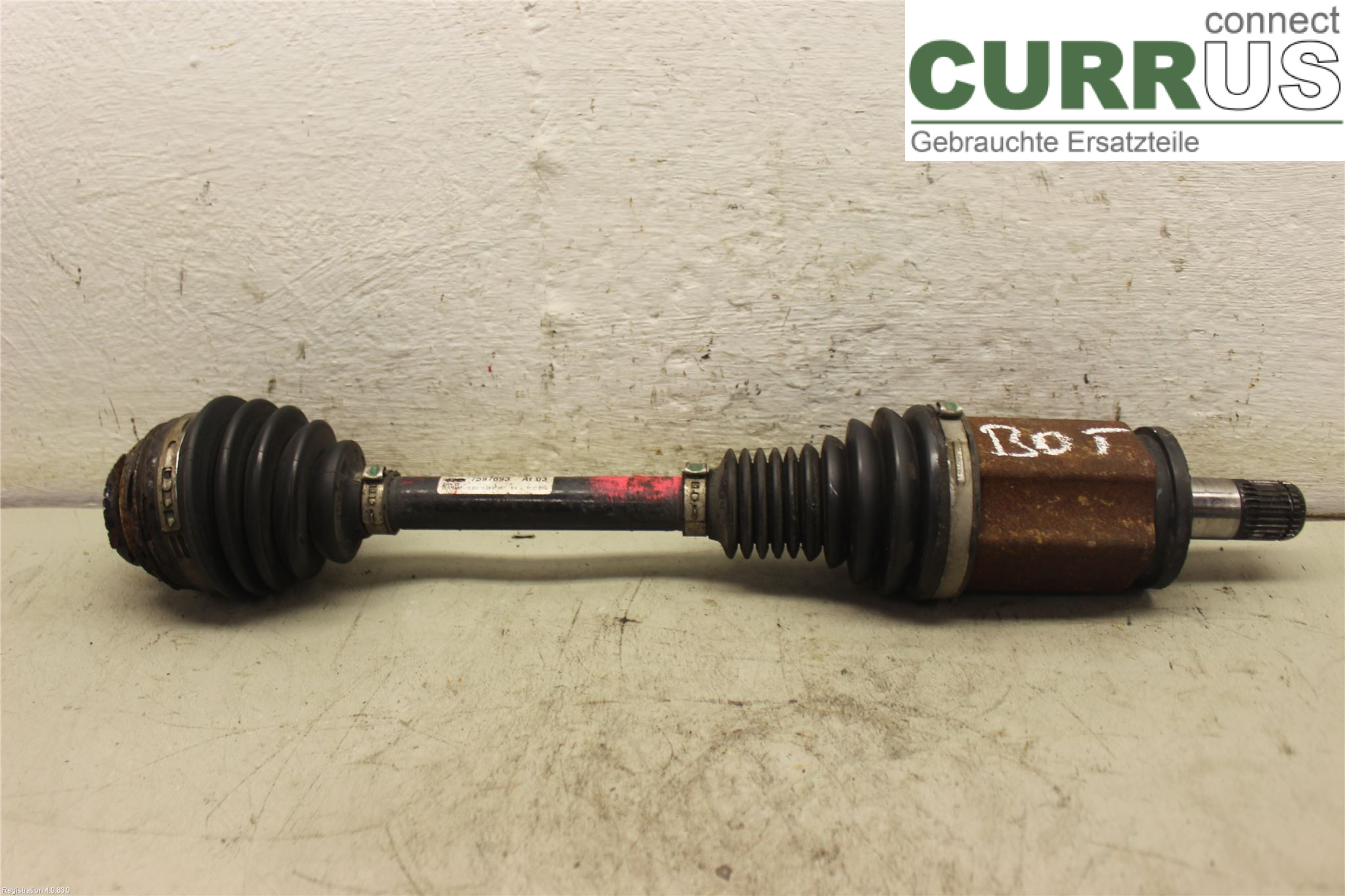 BMW 3 F30/F31/F80    12-19 Front axle assembly (4WD) 31607597693 N47-D20C