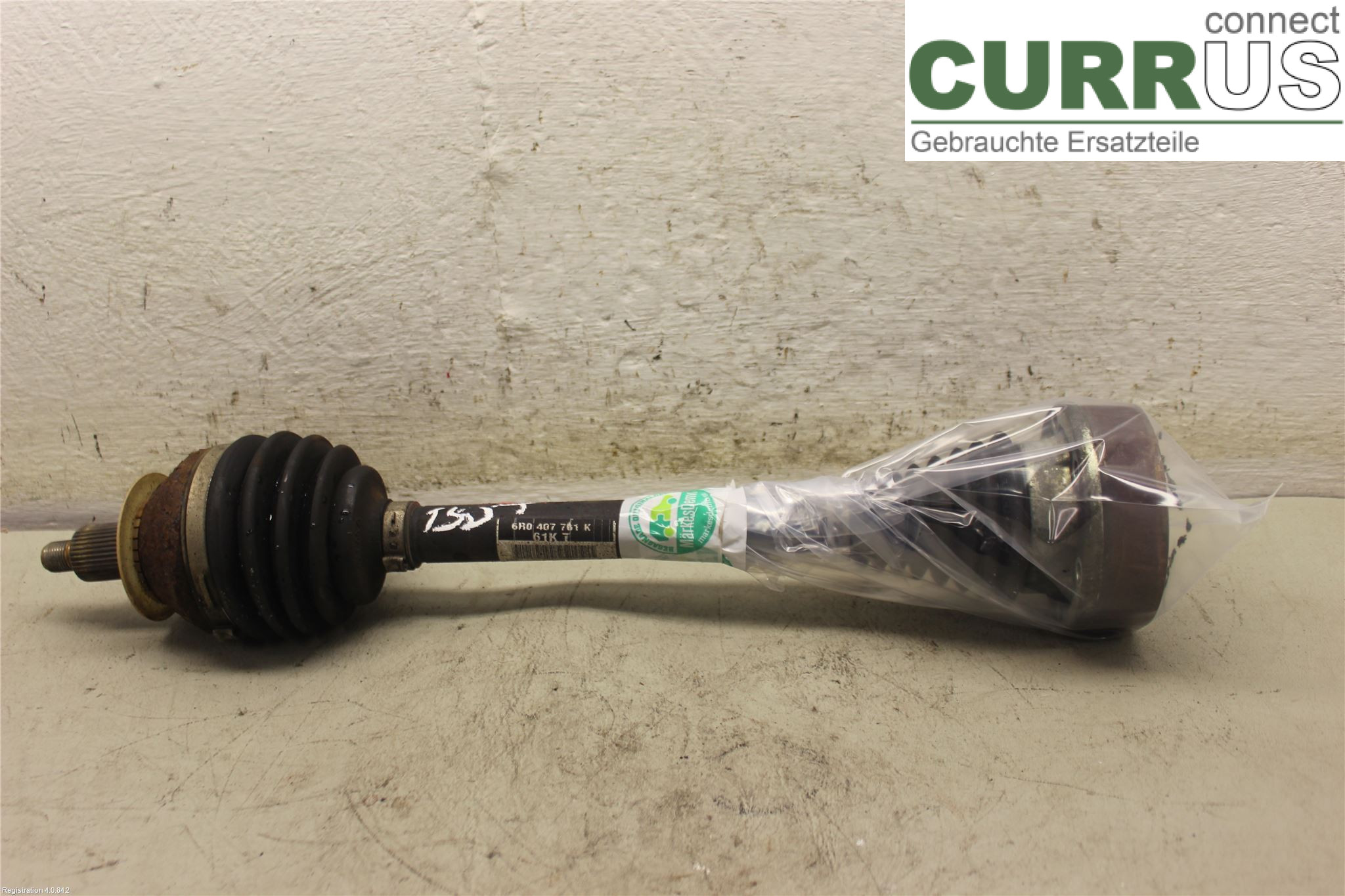 VW POLO       10-17 Front axle assembly (4WD) 6R0407761KX CJZC