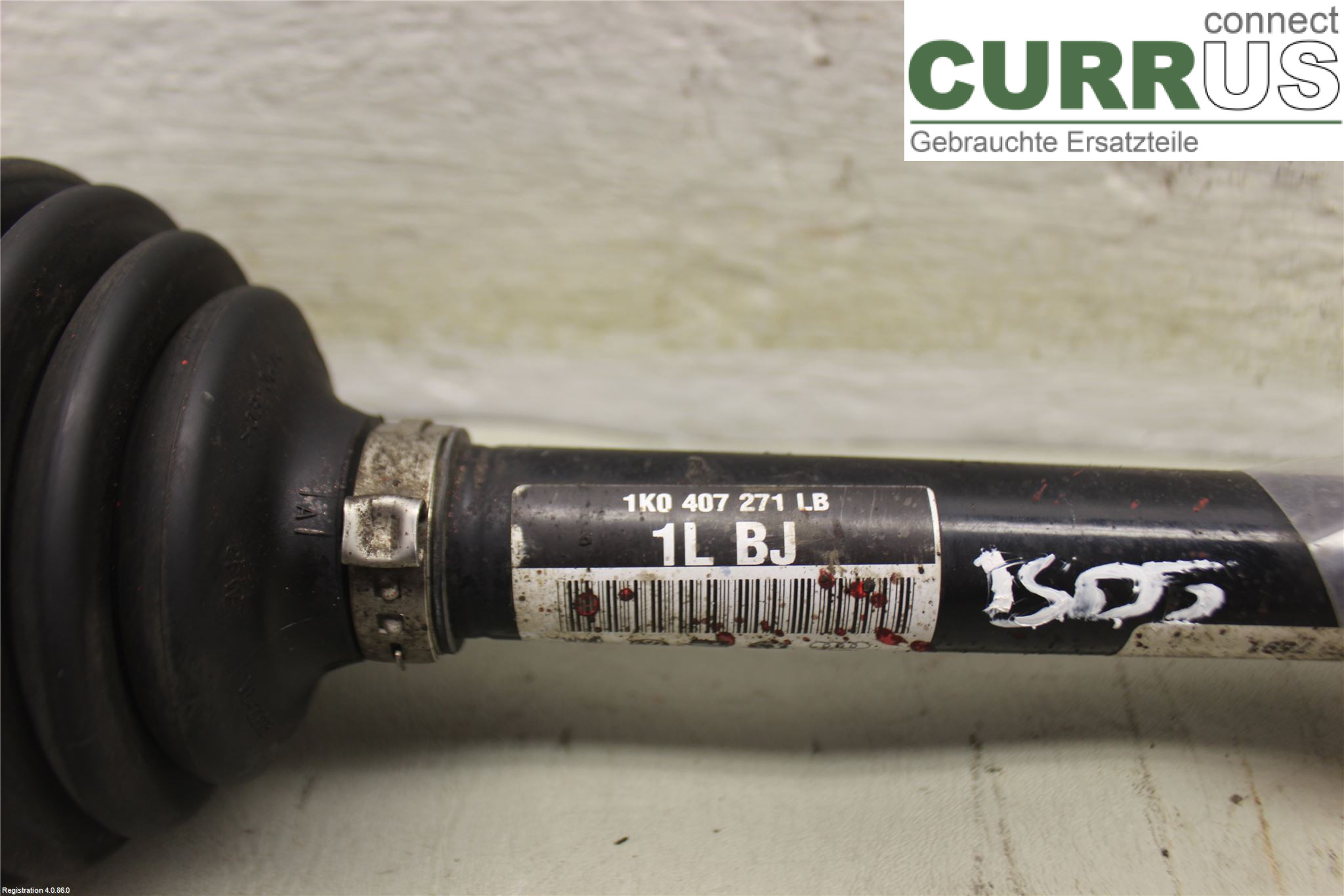 VW GOLF / E-GOLF VII 13-20 Front axle assembly (4WD) 1K0407763KX CLHA