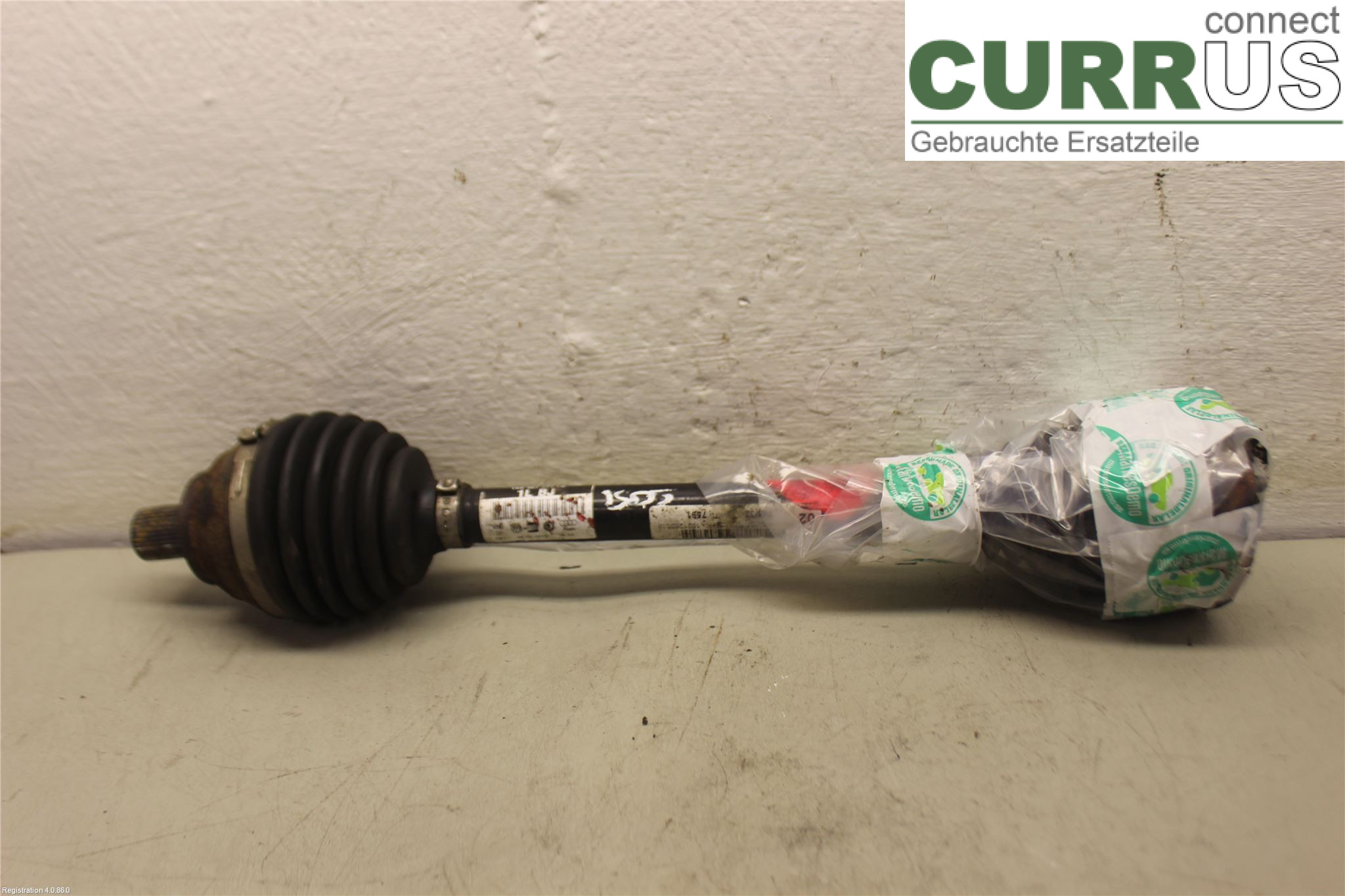 VW GOLF / E-GOLF VII   13-20 Front axle assembly (4WD) 1K0407763KX CLHA