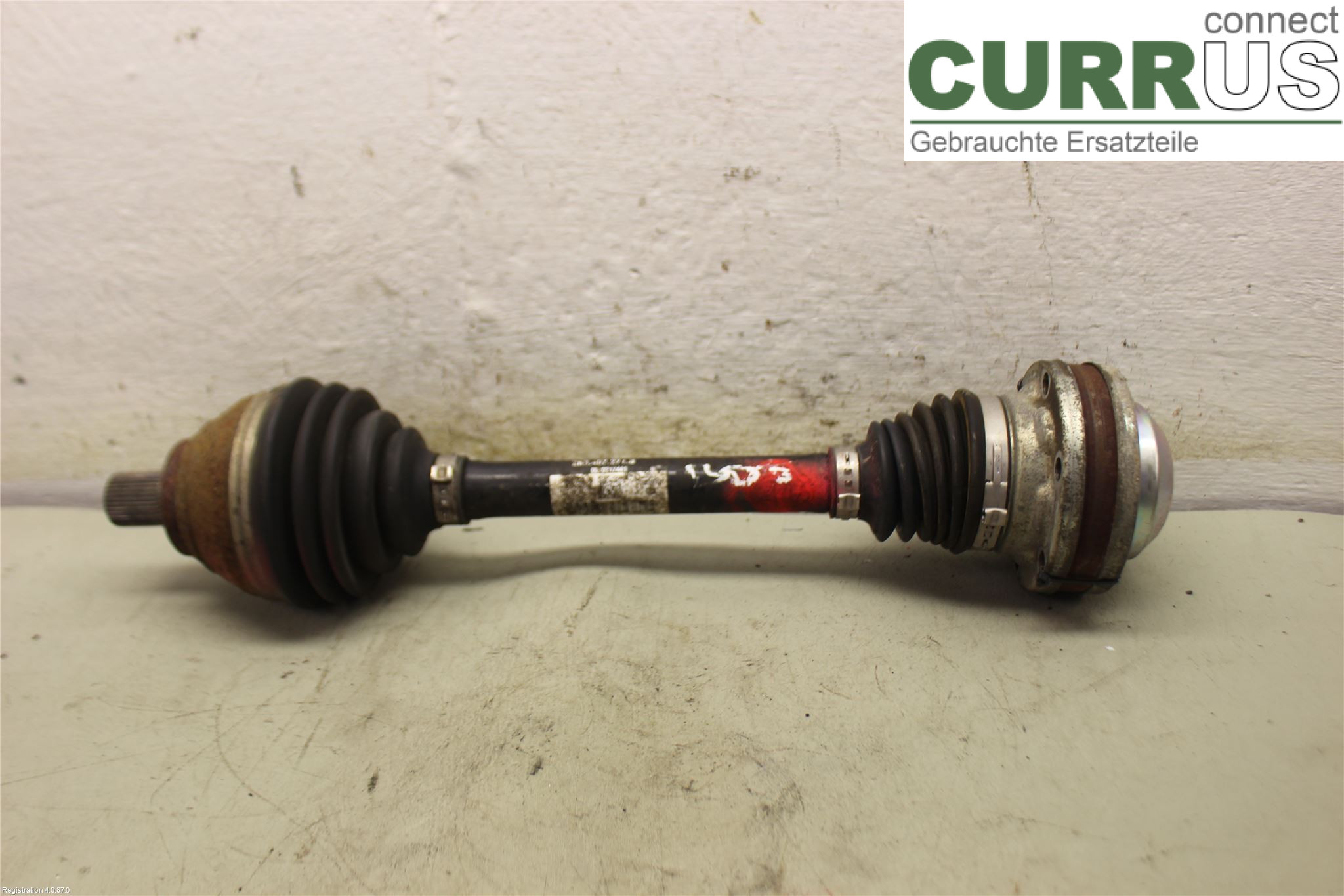 VW CADDY  16-20 Front axle assembly (4WD) 2K3407271B DFSD