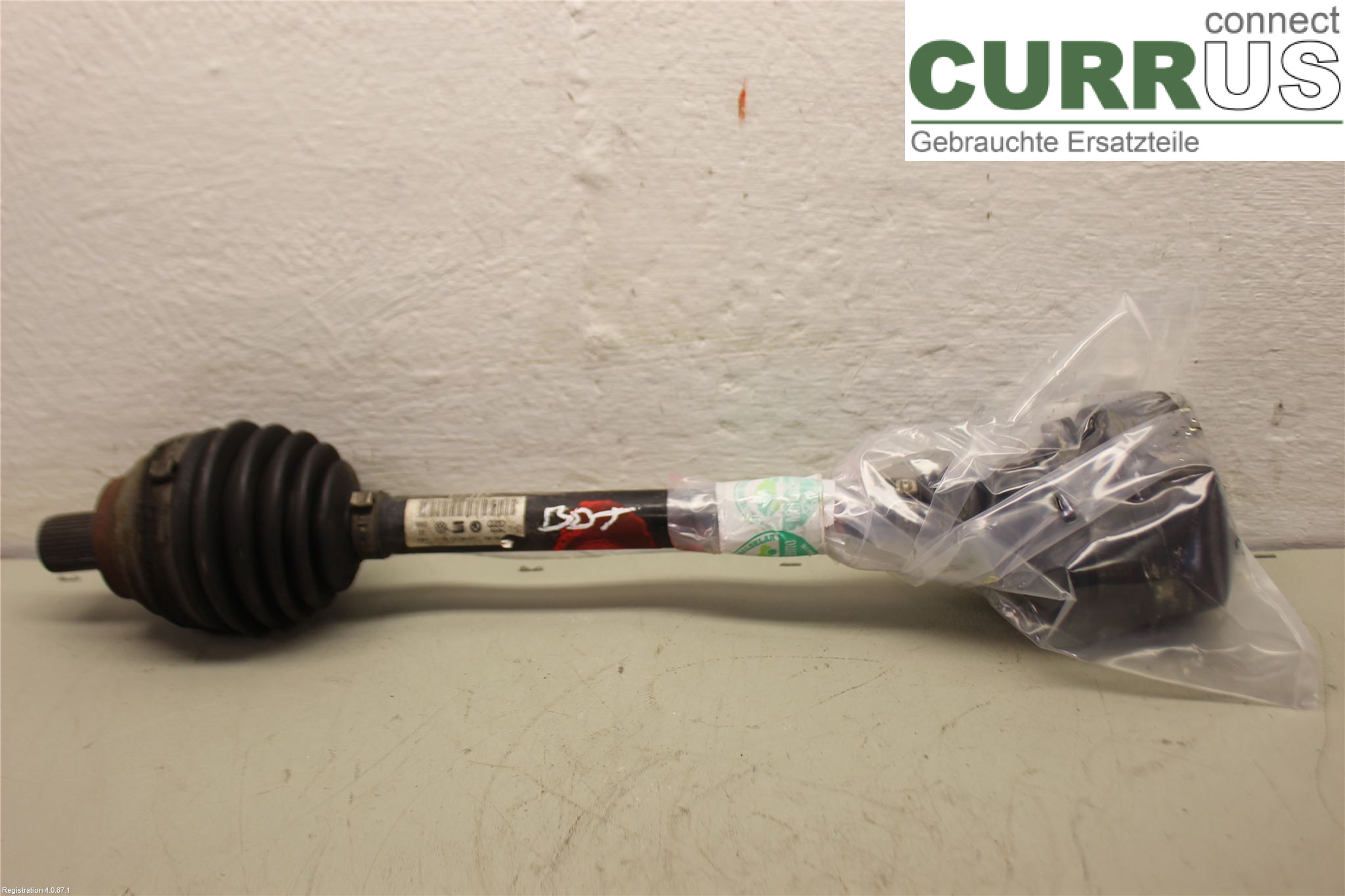 VW PASSAT  11-14 Front axle assembly (4WD) 1K0407271NP CKMA