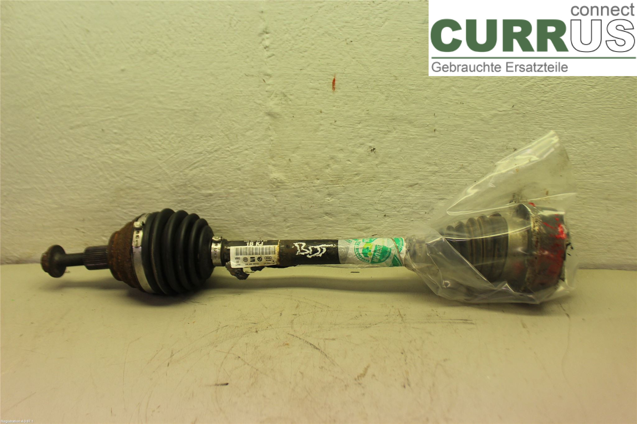 VW GOLF / E-GOLF VII   13-20 Front axle assembly (4WD) 1K0407451LX CJZA