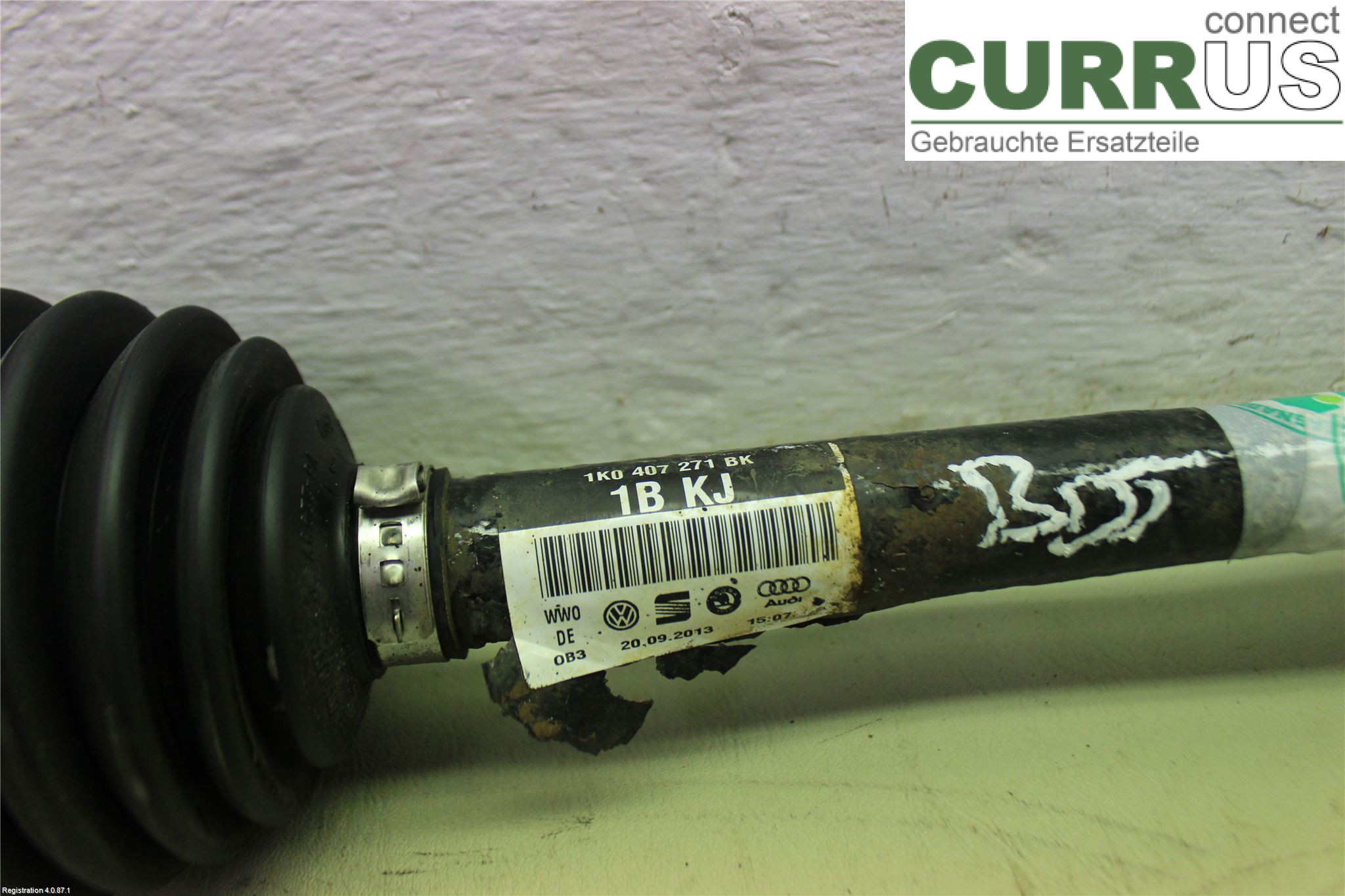 VW GOLF / E-GOLF VII   13-20 Front axle assembly (4WD) 1K0407451LX CJZA