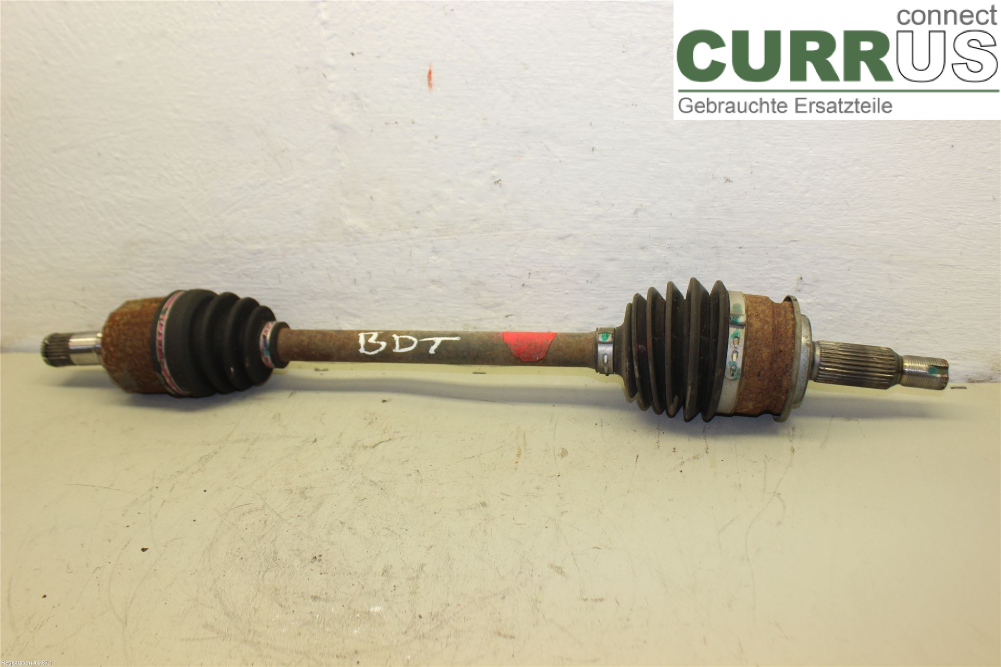 MITSUBISHI OUTLANDER 13- Front axle assembly (4WD) 3815A941 4B12
