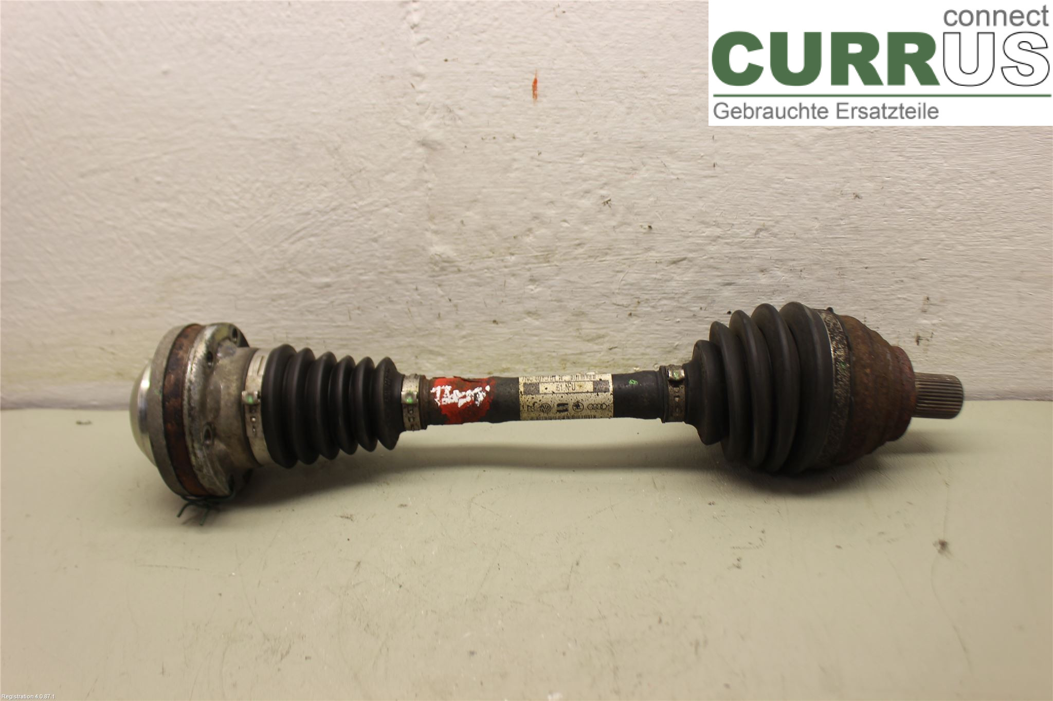 VW SHARAN      11- Front axle assembly (4WD) 7N0407763 CFFB