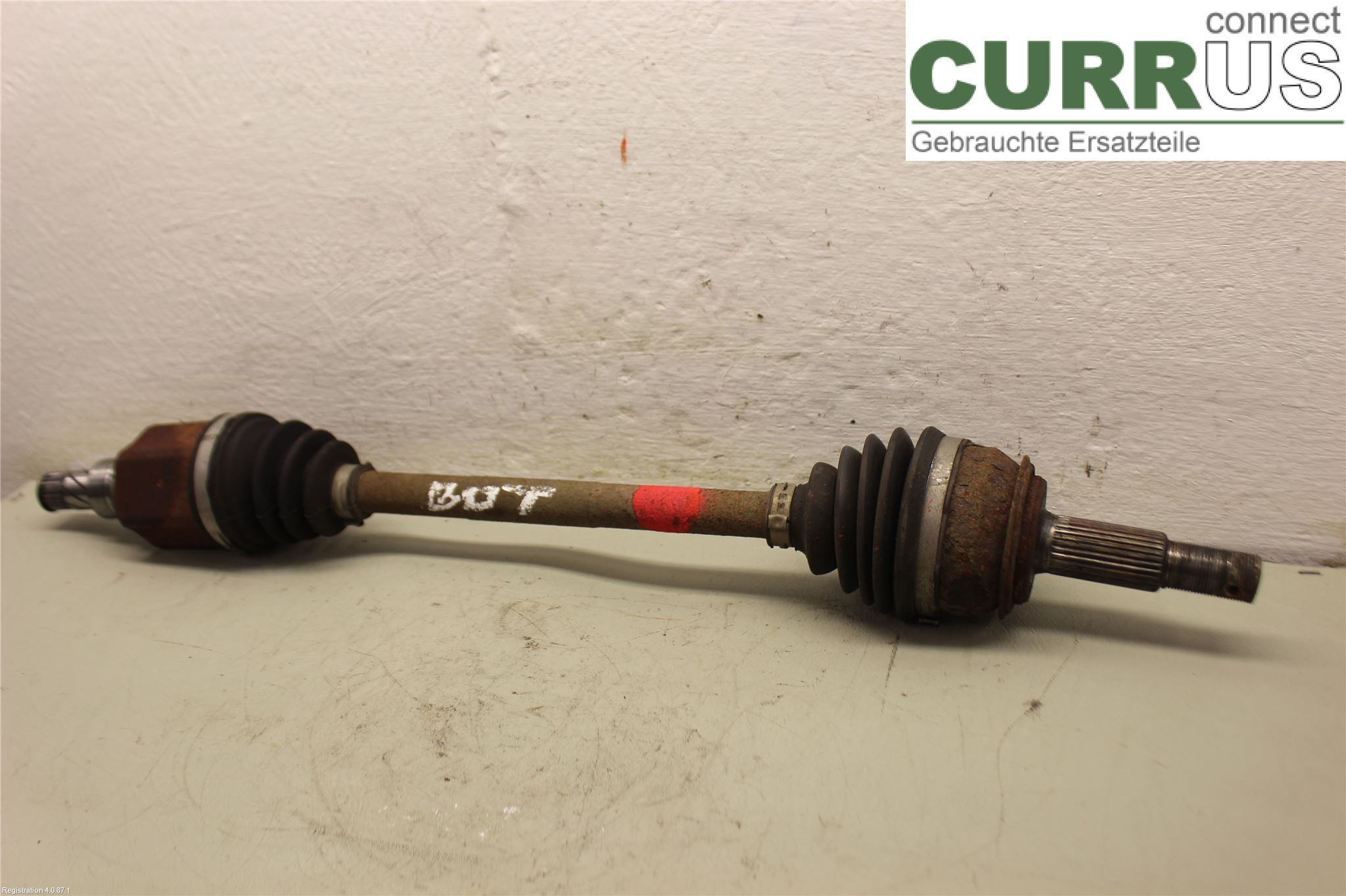 NISSAN QASHQAI  14-17 Front axle assembly (4WD) 391014ED2A HRA2