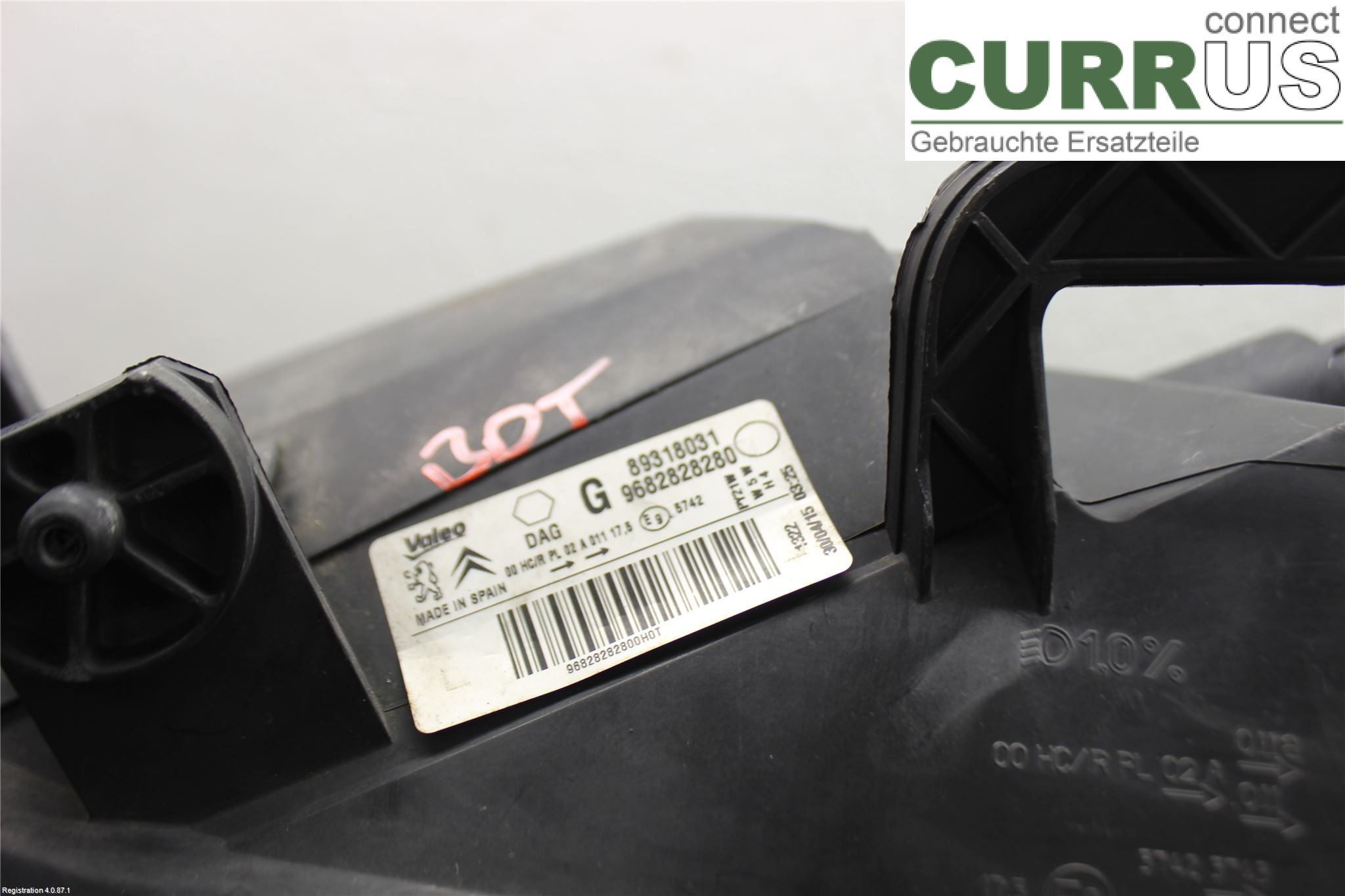 CITROEN BERLINGO  08-18 Manuel gearkasse 4-trins 6208K6 BHY