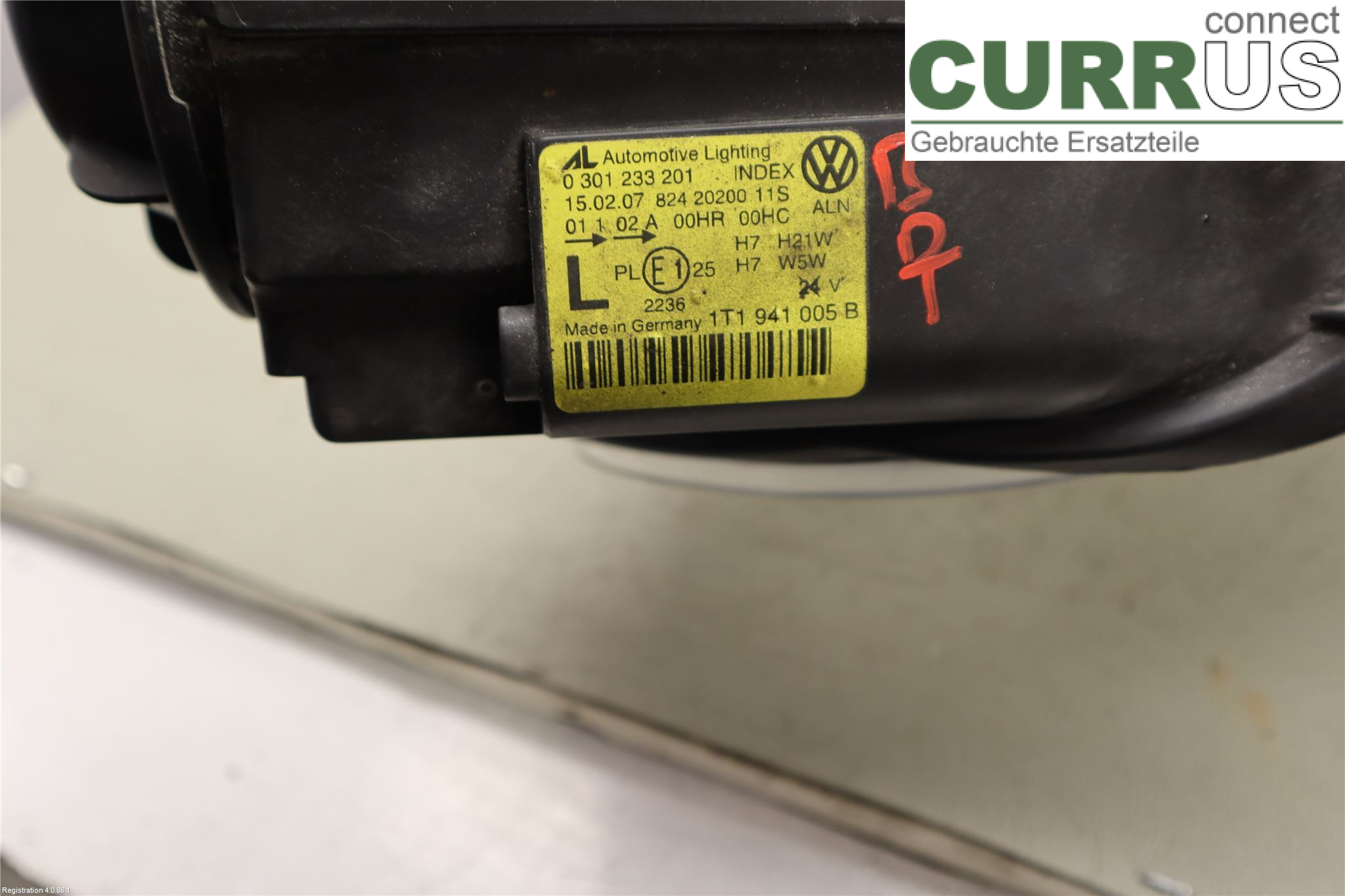 VW TOURAN 03-10 Boîte manuelle 4 vitesses 1T1941005B BSX