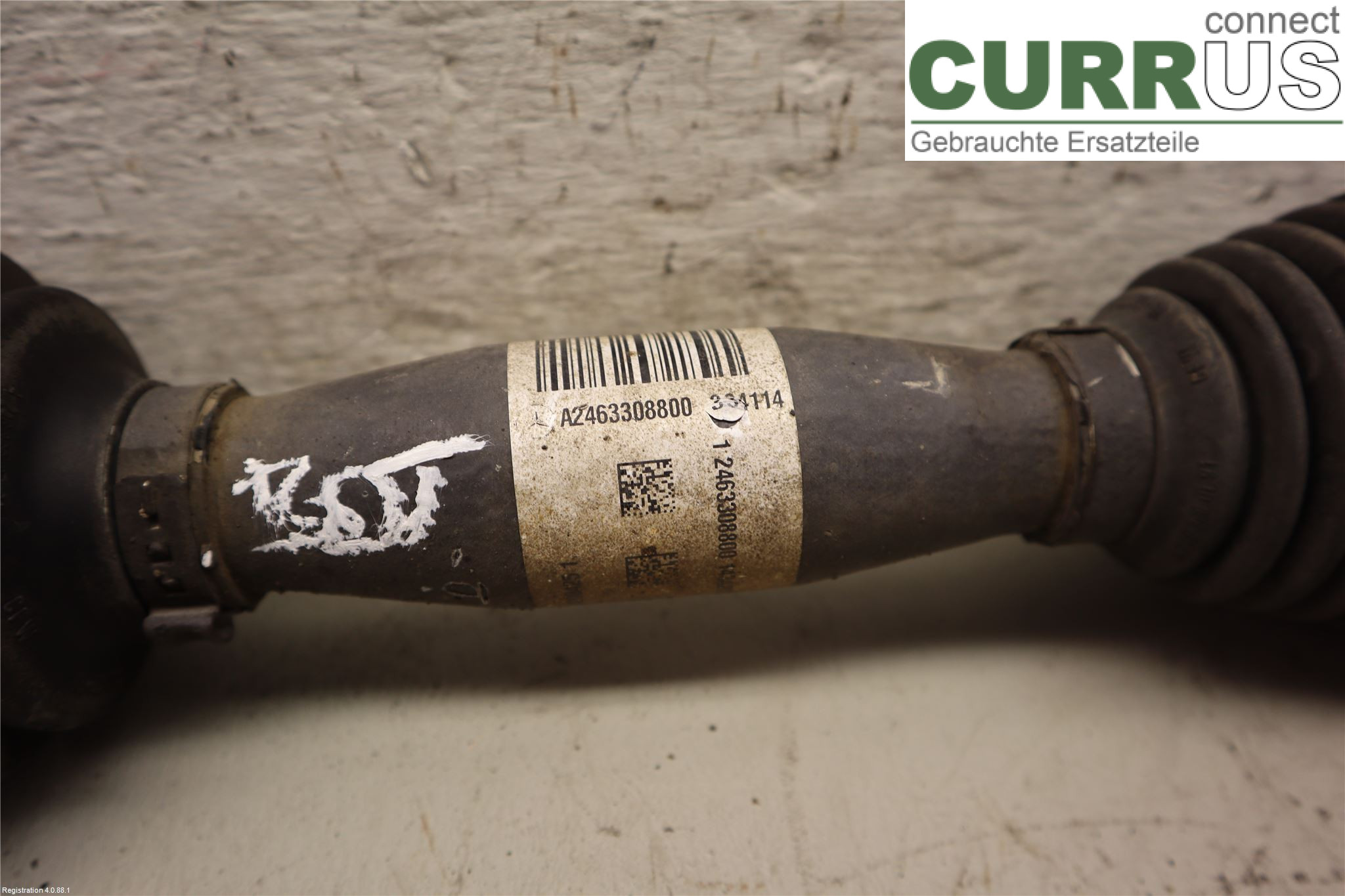 MB A-KLASS (W176)   13-18 Front axle assembly (4WD) A2463307600 M270.910
