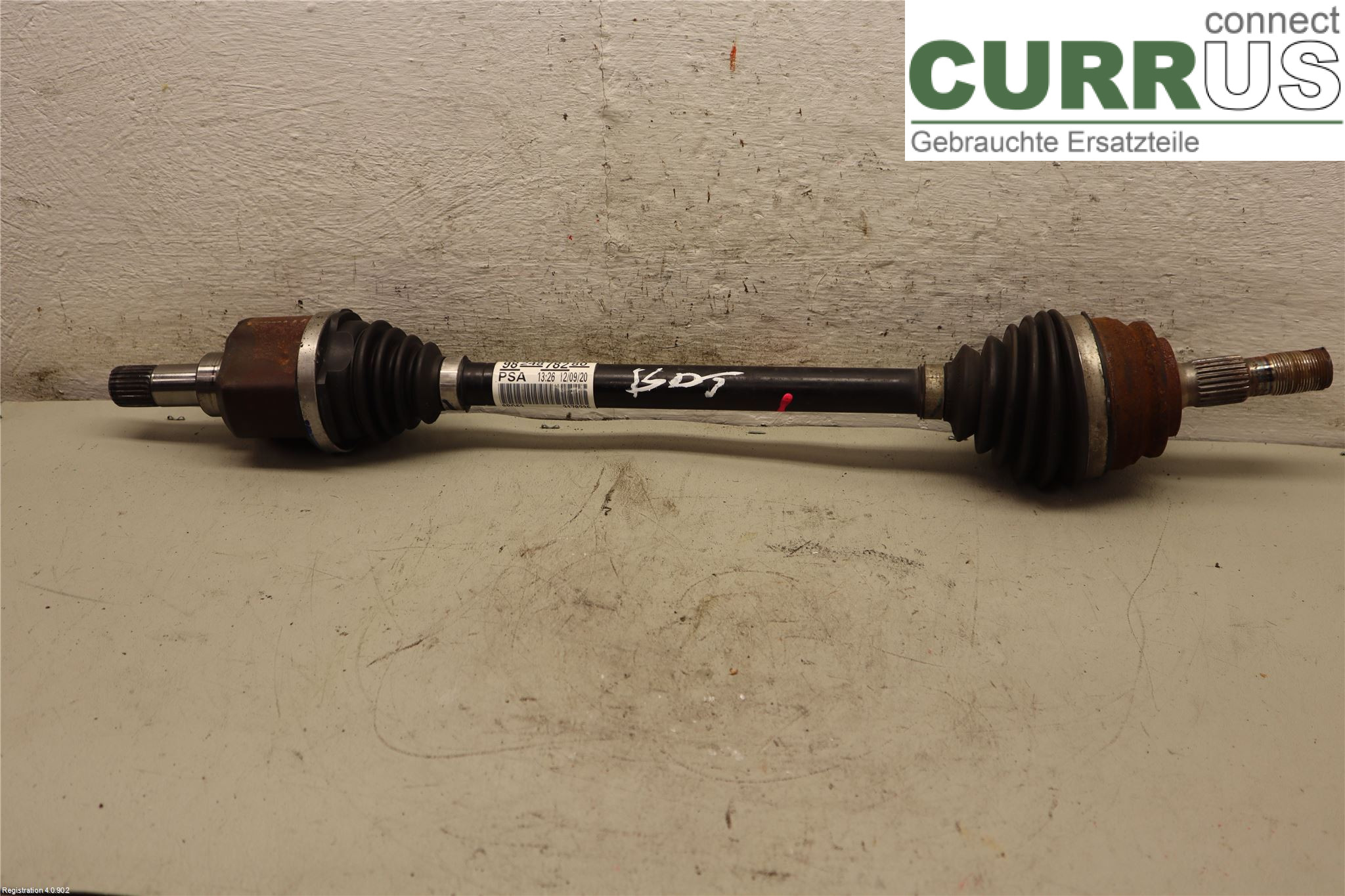 PEUGEOT 2008   13-20 Front axle assembly (4WD) 1642341980 HNK