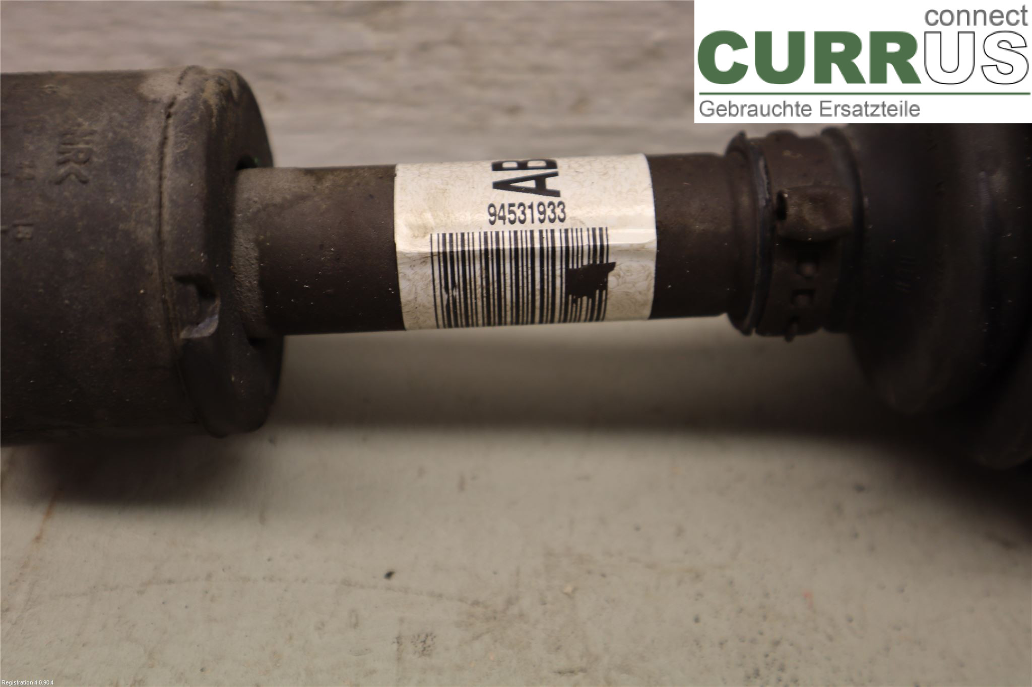 OPEL MOKKA   13-20 Front axle assembly (4WD) 94531933 B16DTH