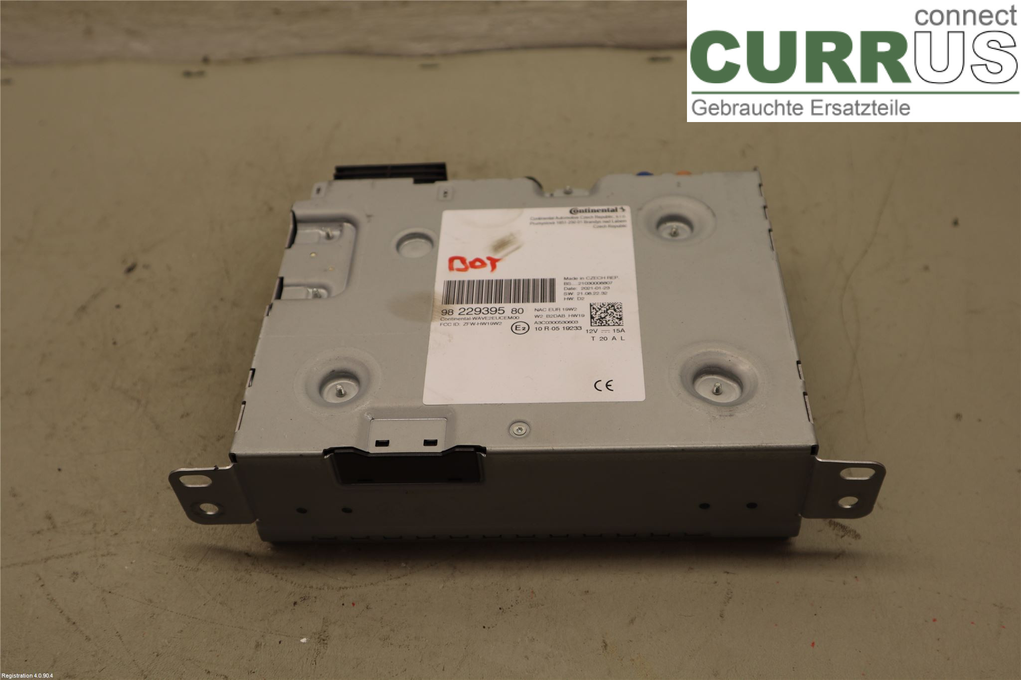CITROEN C3 17-24 7-speed gearbox 1684220080 HNS