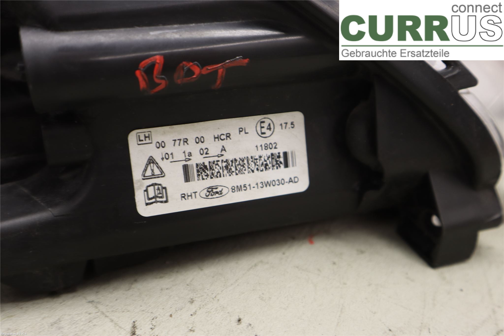 FORD FOCUS     08-11 Manuel gearkasse 4-trins 1744977 Q7DA