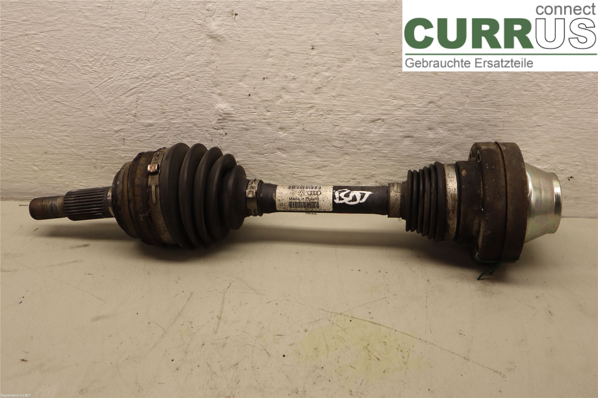 AUDI Q7/SQ7 Front axle assembly (4WD) 7P0407271CX CRCA