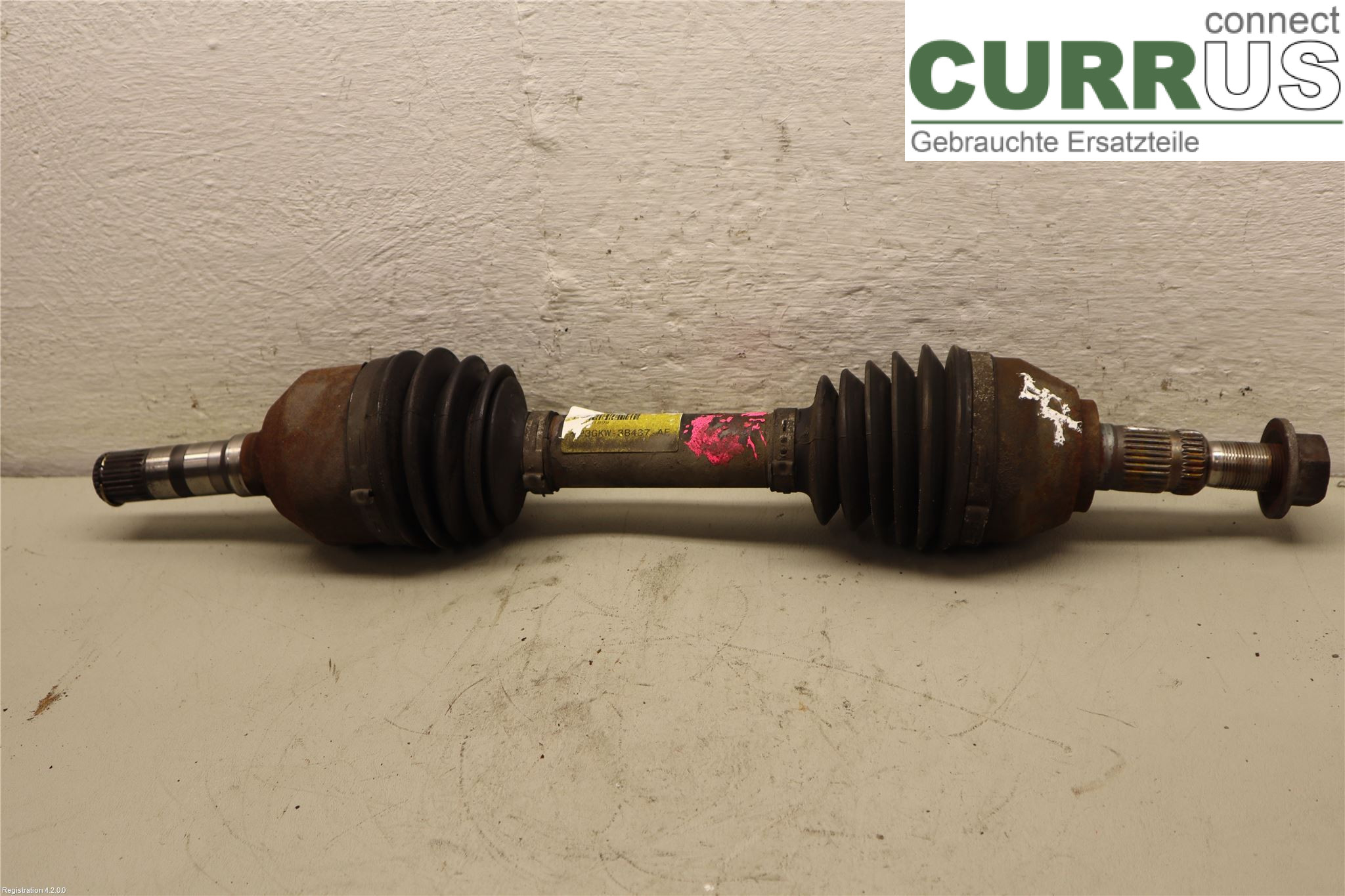 SAAB 9-3 VER 2 Front axle assembly (4WD) 12801439 B207E