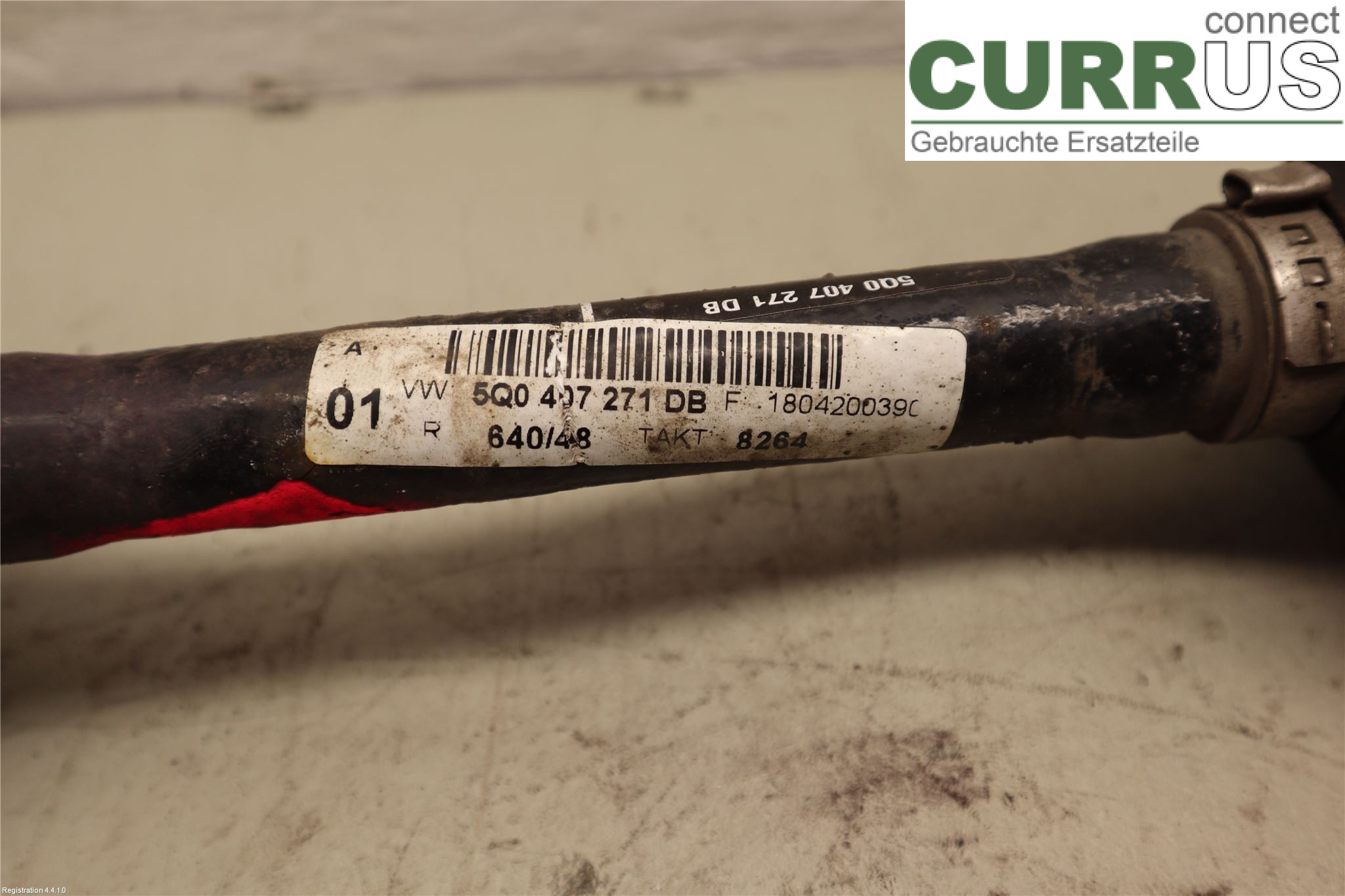 VW GOLF / E-GOLF VII 13-20 Front axle assembly (4WD) 5Q0407271DB CHZC