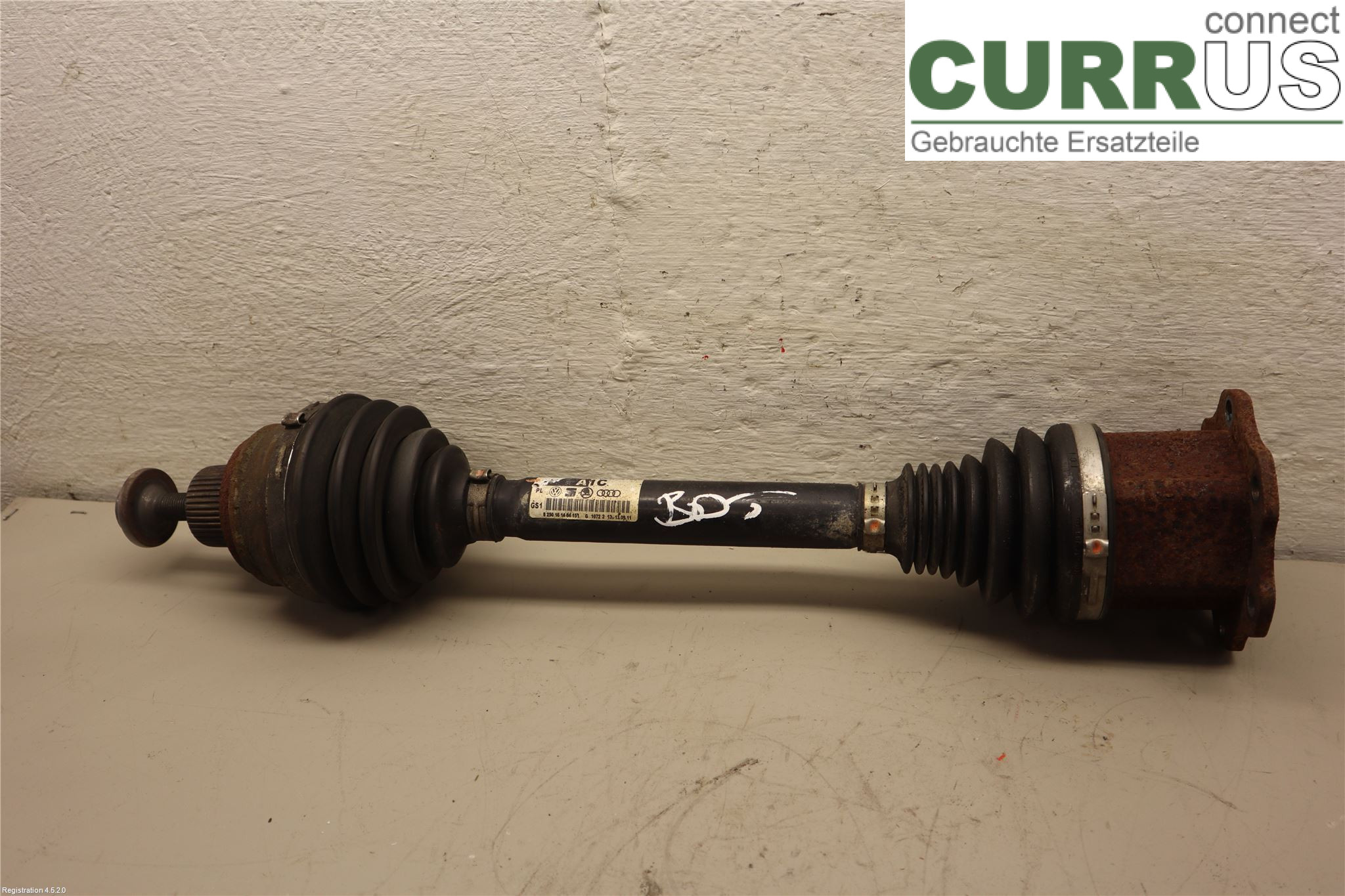 AUDI A6/S6 4G 11-18 Front axle assembly (4WD) 4G0407271F CLAA