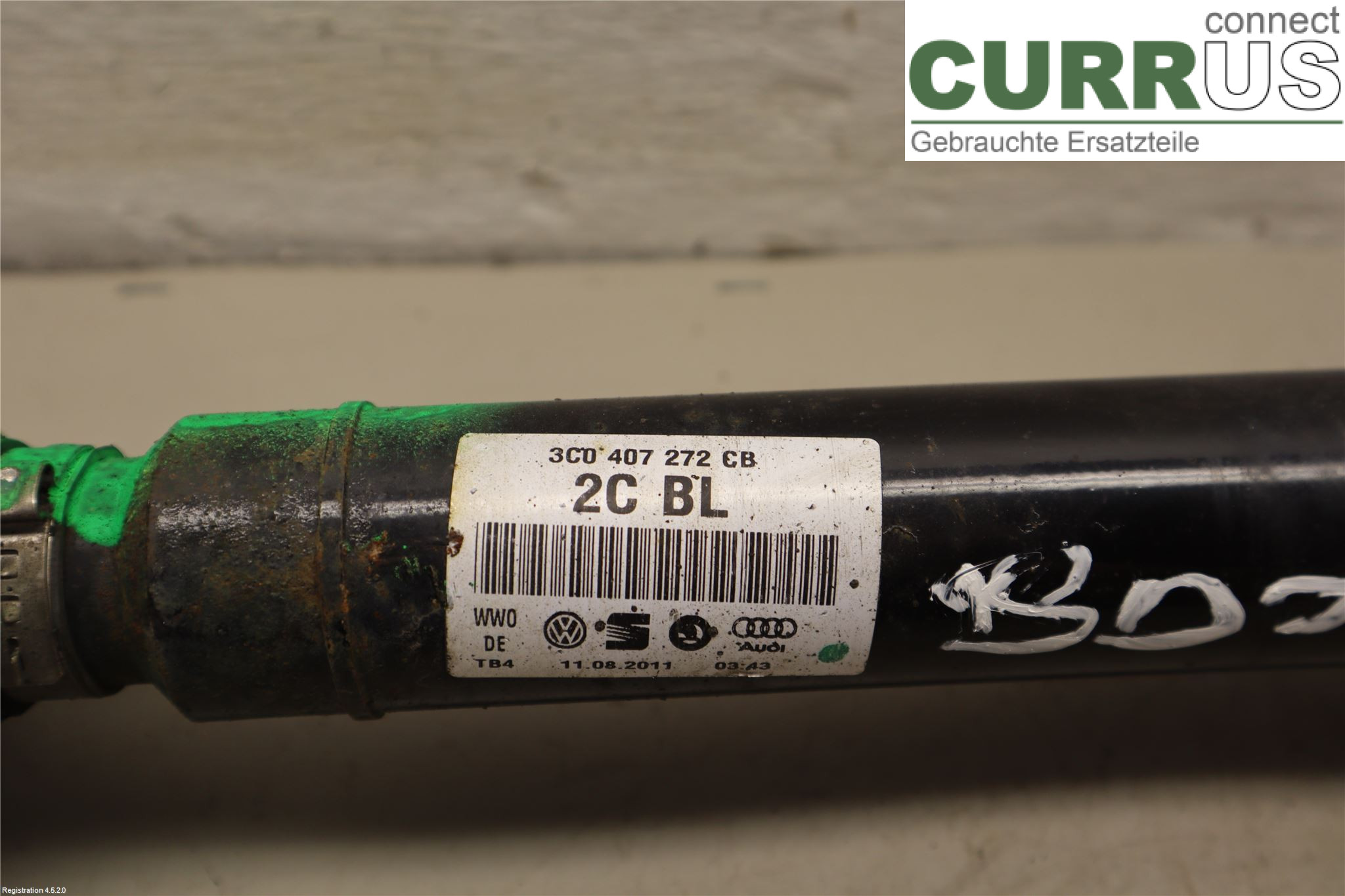 VW PASSAT  11-14 Getriebeteile 3C0407272CA CFGB