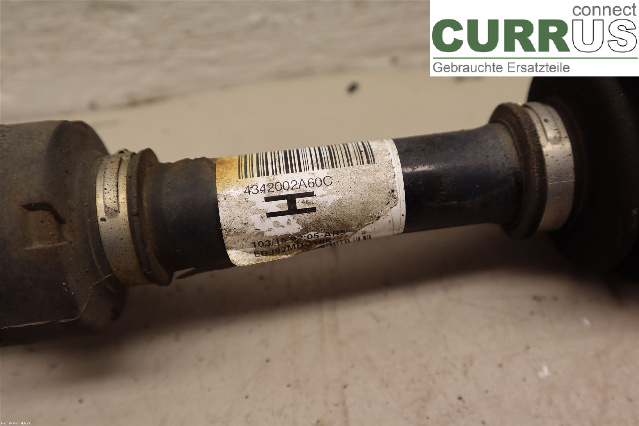 TOYOTA AURIS      13-19 Vorderachse (4WD) 4342002A60 2ZR-FXE