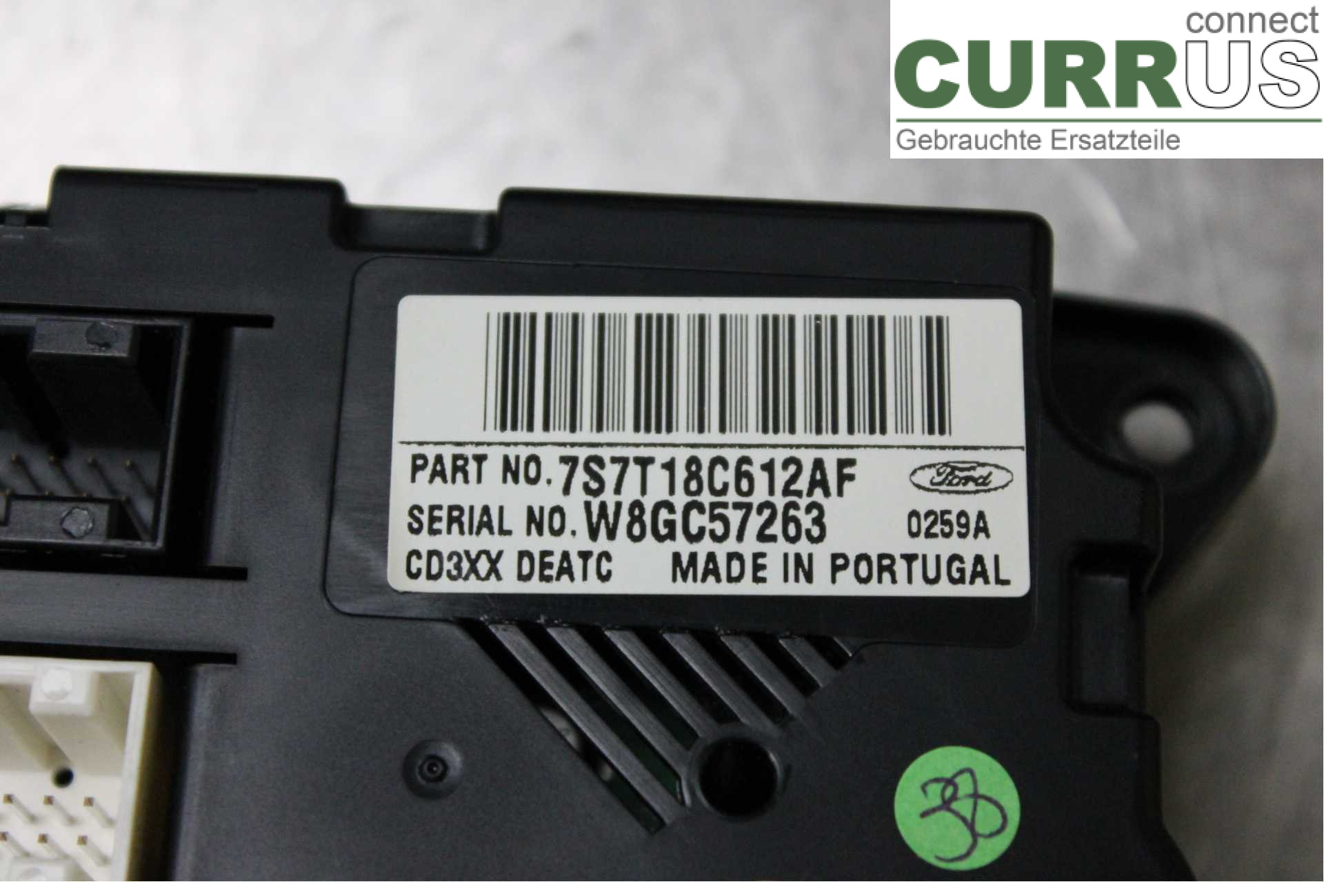 FORD GALAXY     06-15 Drivaksel - foran 7S7T18C612AF 2,0TDCI/QXWA