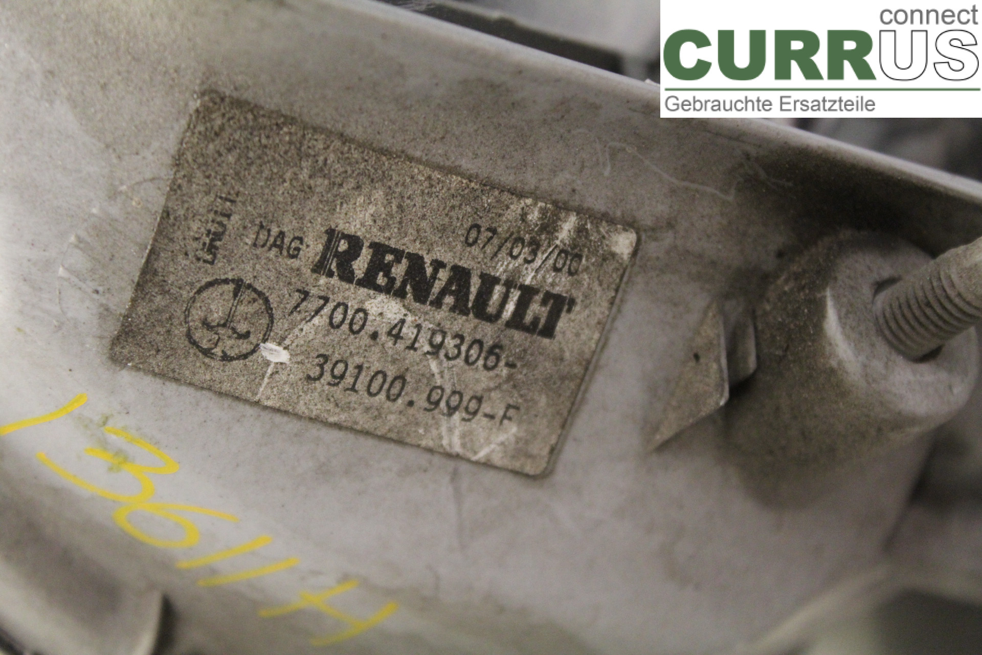 RENAULT TWINGO I  99-06 Manual gearbox (5-speed) 7700419306 1,2i/D7F702