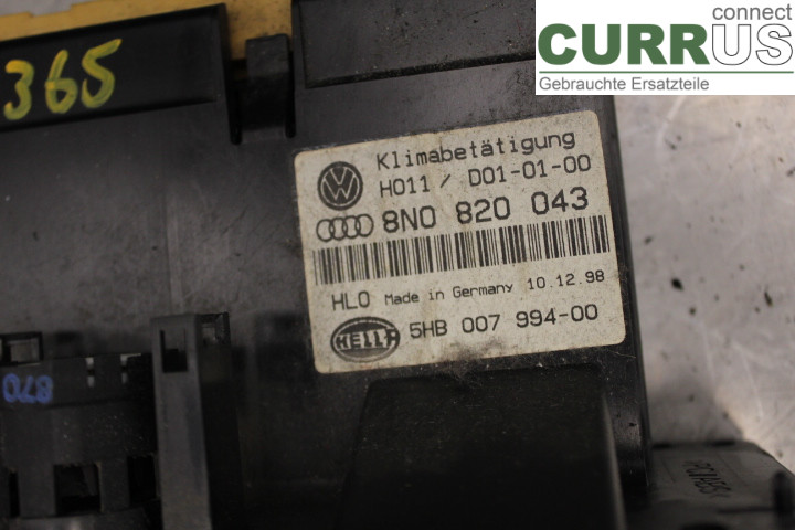 AUDI TT          99-06 Drive shaft (front) 8N0820043 1,8T/AJQ