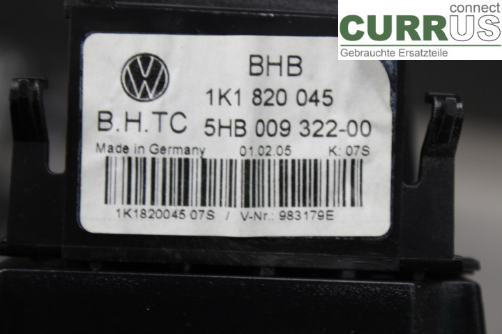 VW GOLF V      04-09 Drive shaft (front) 5HB00932200 1,6i/BGU