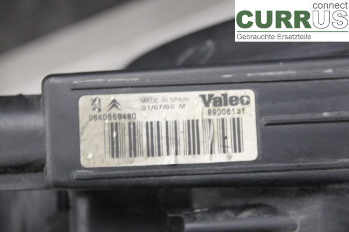 PEUGEOT 206  98-09 Manual gearbox (5-speed) 9640559480 1,4/KFX