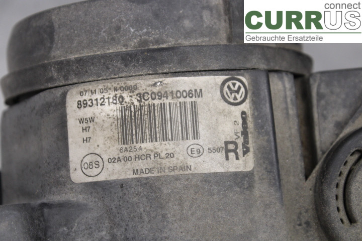 VW PASSAT      05-10 Manual gearbox (5-speed) 3C0941006M 2.0TFSi/BWA