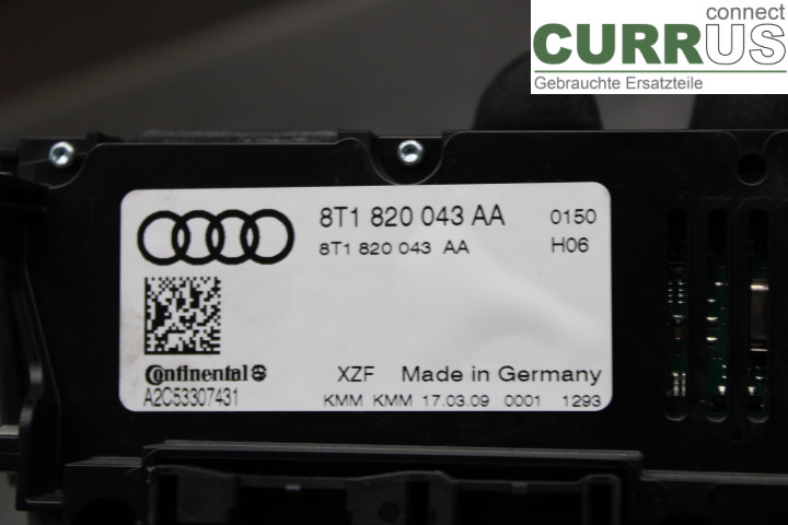 AUDI A4/S4  08-11 Drive shaft (front) 8T1820043AA 2.0TDi/CAHA