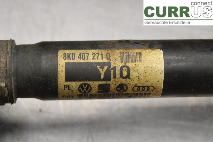 AUDI A4/S4  08-11 Front axle assembly (4WD) 8K0407271Q 1.8TFSi/CDHB