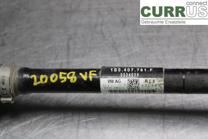 VW UP! / E-UP! Front axle assembly (4WD) 1S0407761H 1.0i/CHYB