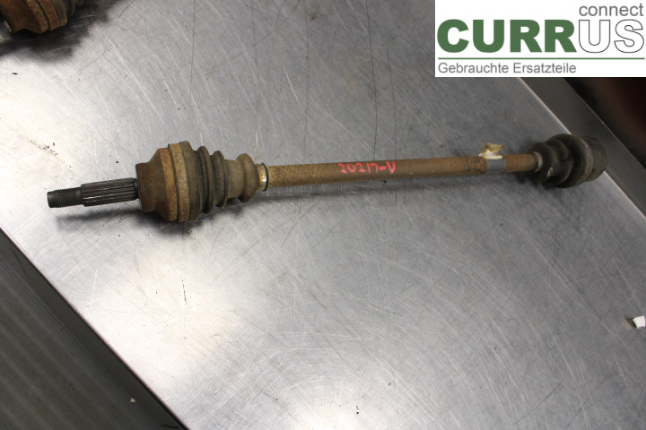 MICROCAR Front axle assembly (4WD)  