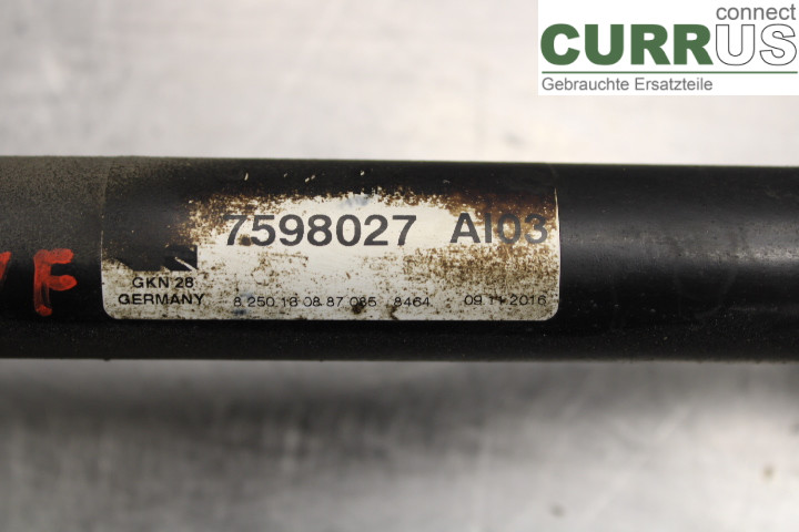 BMW X3 F25    10-17 Essieu avant (4x4) 7598027 20d/B47-D20A