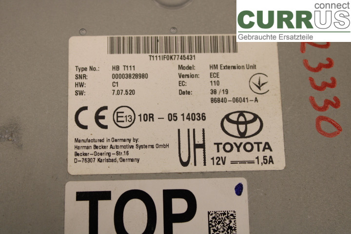 TOYOTA RAV4  19- 7-speed gearbox 8684006041 2.5/A25A-FXS