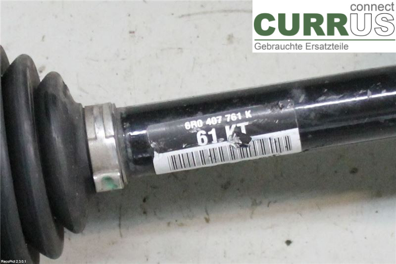 AUDI A1/S1  11-18 Przedni most (4x4) 6R0407761KX 1,2TFSI/CBZA