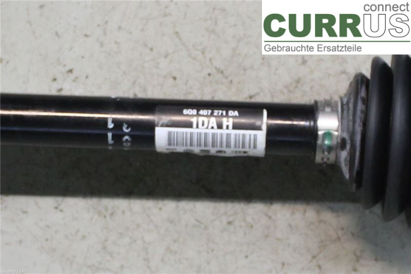 SKODA FABIA         07-14 Front axle assembly (4WD) 6Q0407271DA 1,2/CBZA