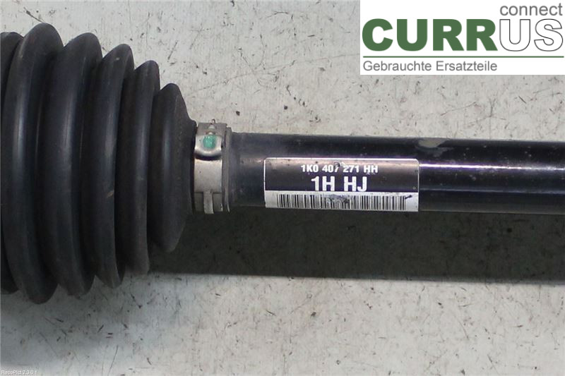 VW GOLF VI     09-13 Front axle assembly (4WD) 1K0407761EX 1,4/CAXA