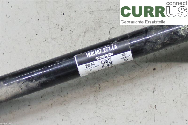 SKODA OCTAVIA    05-13 Front axle assembly (4WD) 1K0407763CX 1,4TSI/CAXA