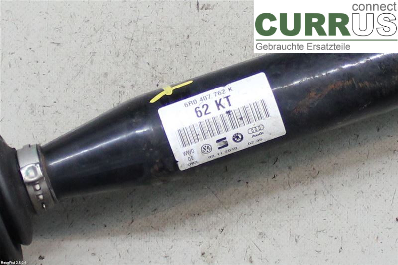 SEAT IBIZA IV   08-16 Transmission parts 6R0407762KX 1,6/BTS