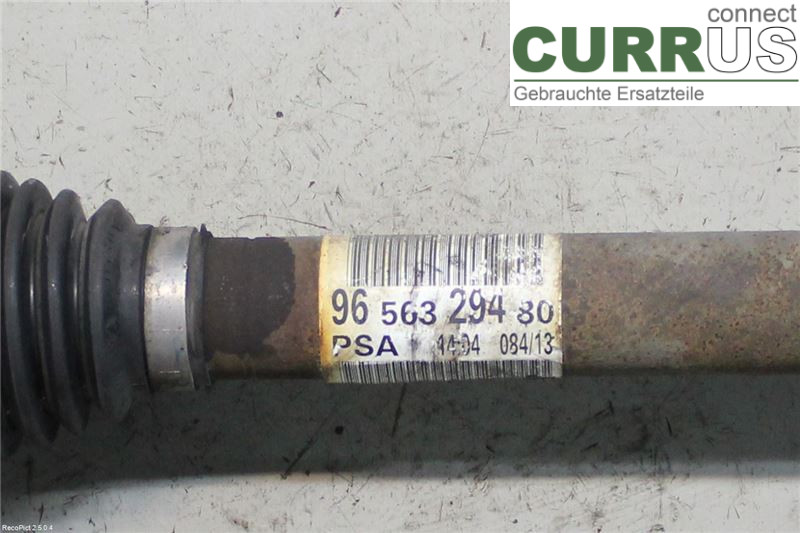 CITROEN BERLINGO  08-18 Transmission parts 3273VH 1,6HDI/9HP