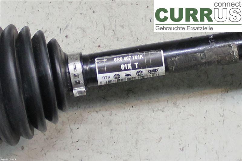 SEAT IBIZA IV   08-16 Front axle assembly (4WD) 6R0407761KX 1,2/CBZA