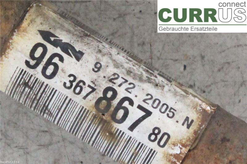 CITROEN C4 I   05-10 Front axle assembly (4WD) 32726X KFU